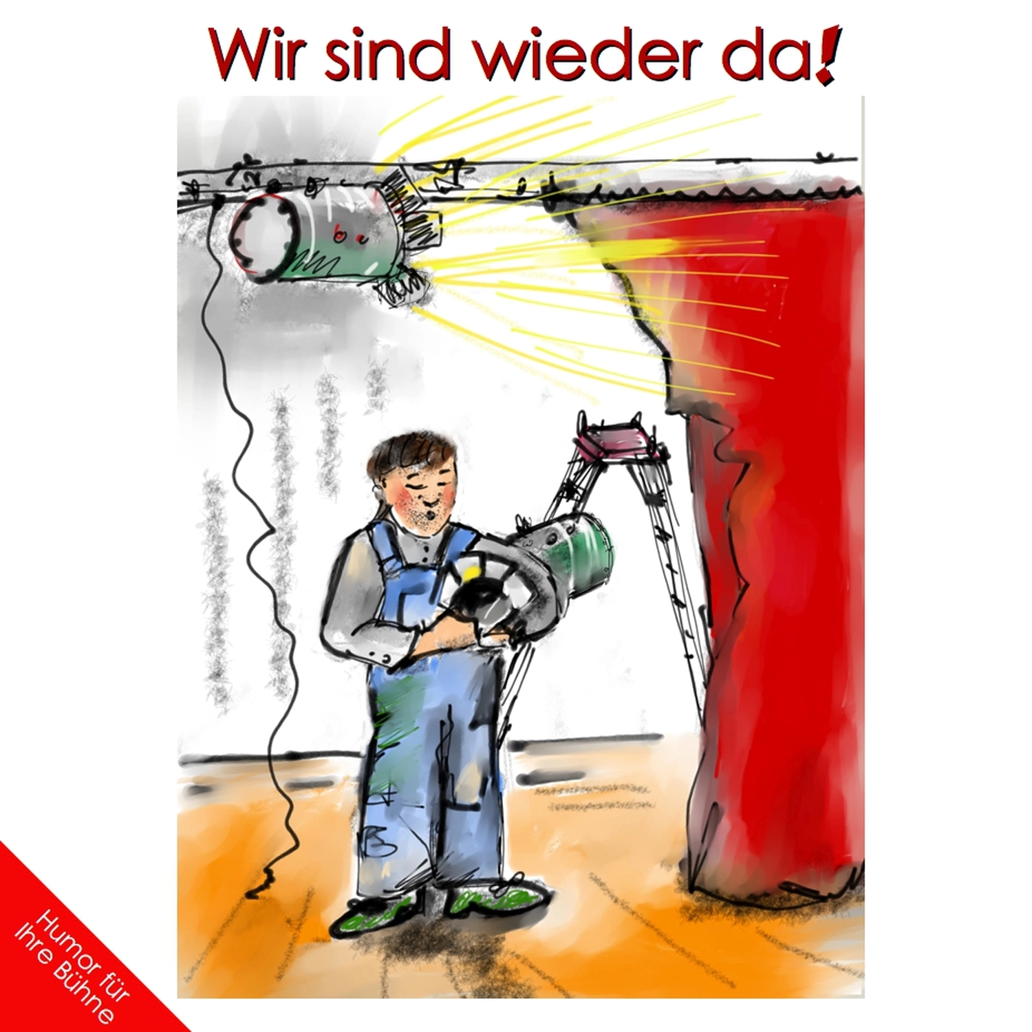 Peter Futterschneider – Geschichten aus Büchern durch Bühnenaufführungen zum Leben erwecken – Wir sind wieder da