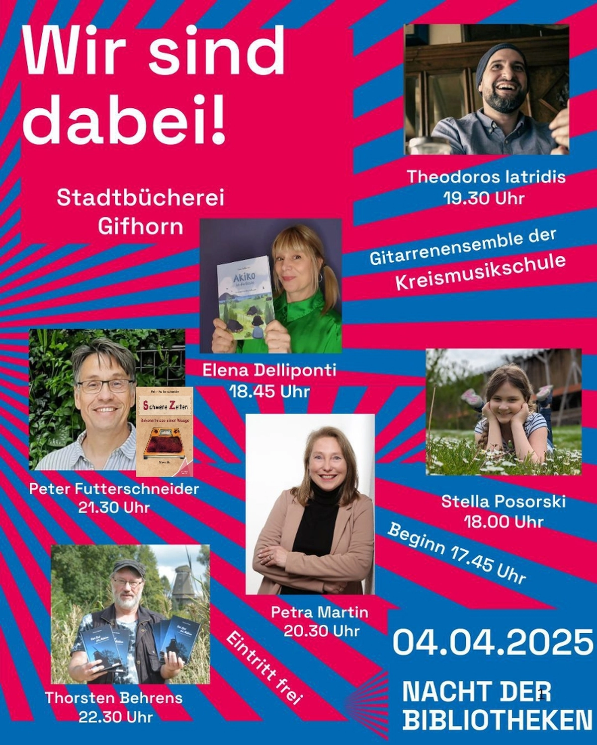 Peter Futter Schneider – Geschichten aus Büchern durch Bühnenaufführungen zum Leben erwecken – Das Plakat