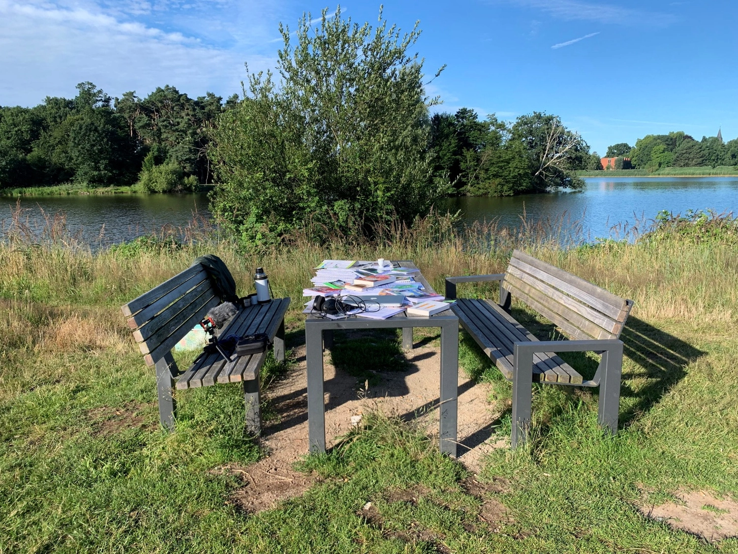 Peter Futter Schneider - Bringing stories from books to life through stage performances - Books in Gifhorn Castle Park