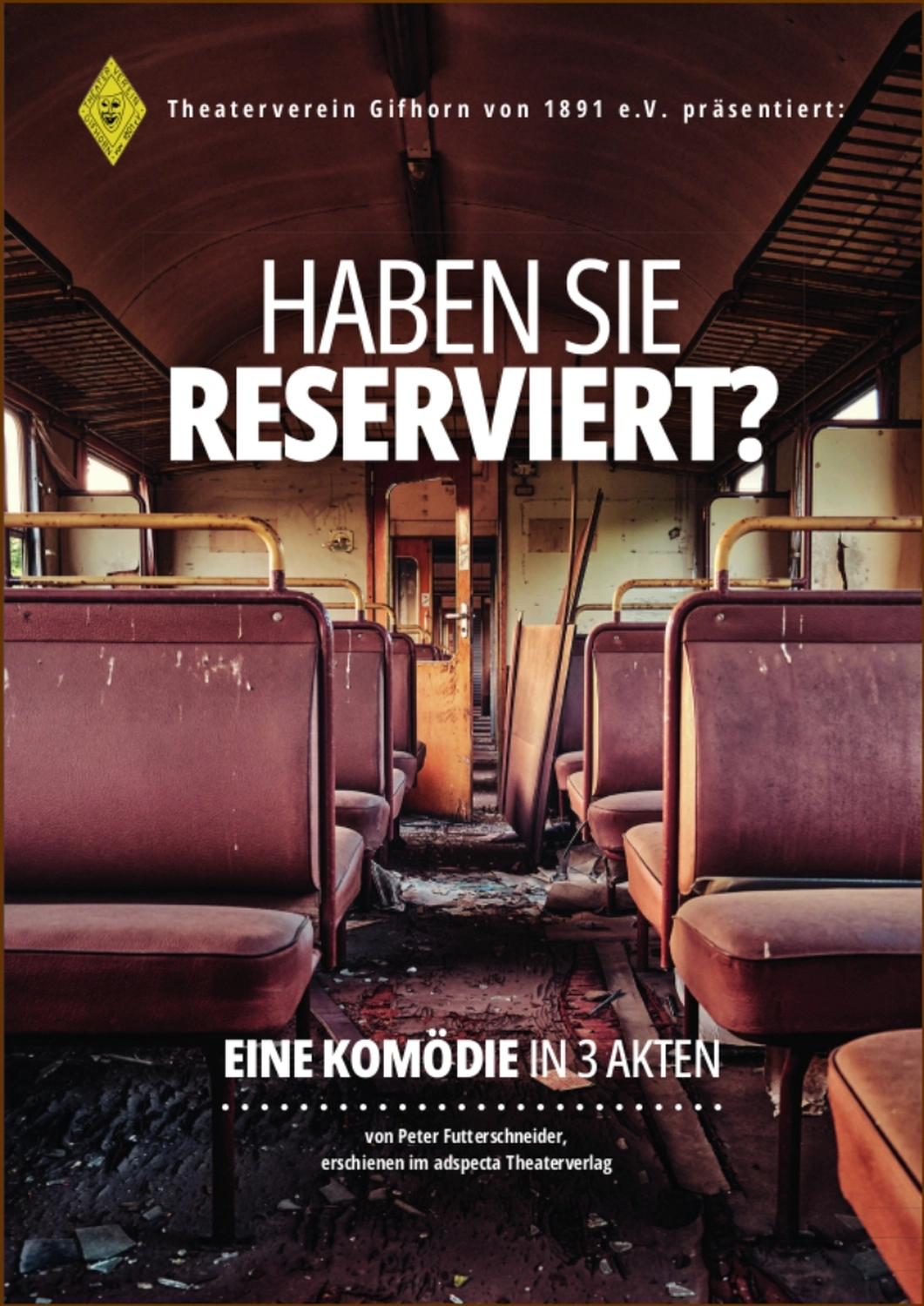 Peter Futter Schneider – Geschichten aus Büchern durch Bühnenaufführungen zum Leben erwecken – Das Plakat