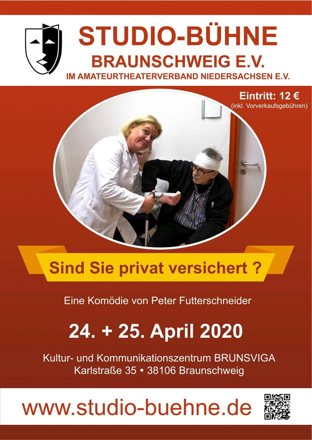 Peter Futter Schneider – Geschichten aus Büchern durch Bühnenaufführungen zum Leben erwecken – Das Plakat