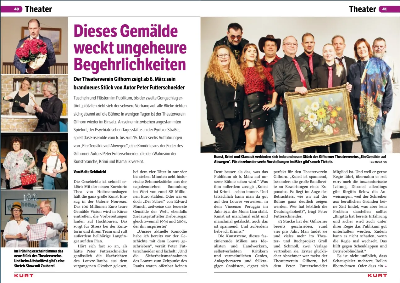 Peter Futterschneider – Geschichten aus Büchern durch Bühnenauftritte zum Leben erwecken – Der Schmolk